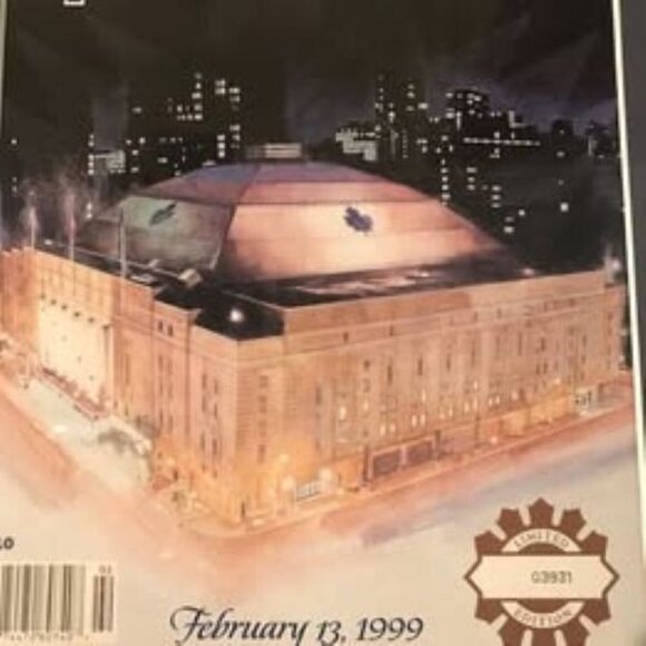 Framed Programs 2 Last Game Maple Leaf Gardens, First game Air Canada Centre Vin - Picture 8 of 16